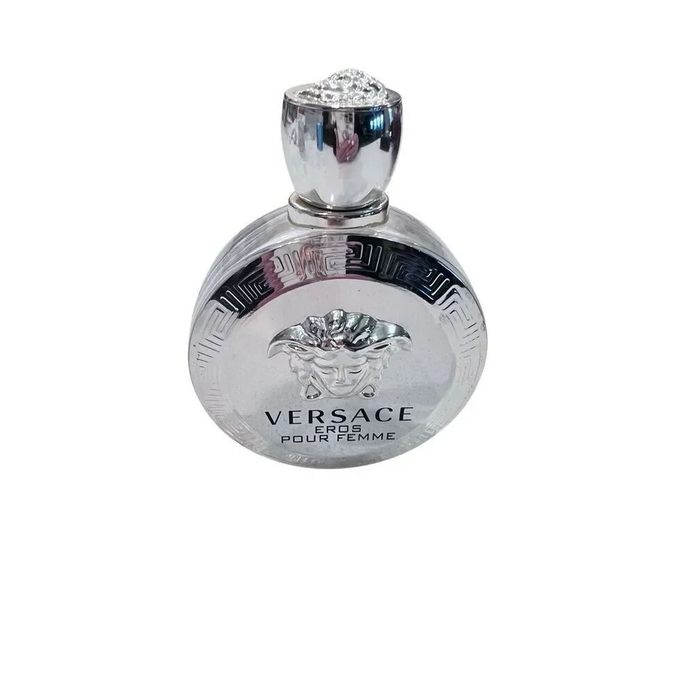 Versace Women's Eros Fragrance Pour Femme Empty Bottle with Gold Accents OS